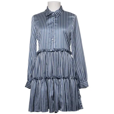Jurk (Blauw, Wit) van Maje Polyester