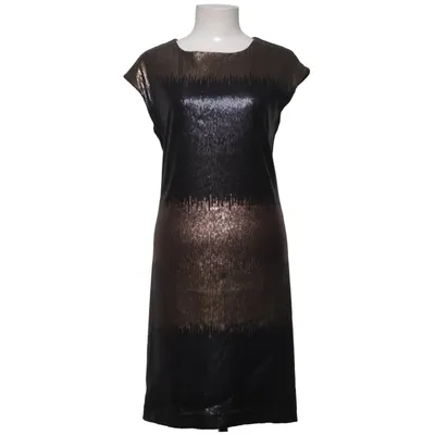 Cocktailjurk (Zwart, Goud) van Your Face Elastaan, Polyamide, Polyester, Viscose