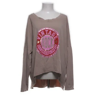 Långärmad t-shirt (Beige) från Made in italy Bomull