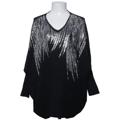 Pull-over (Noir, Argent) de Enzoria Nylon, Polyester, Viscose