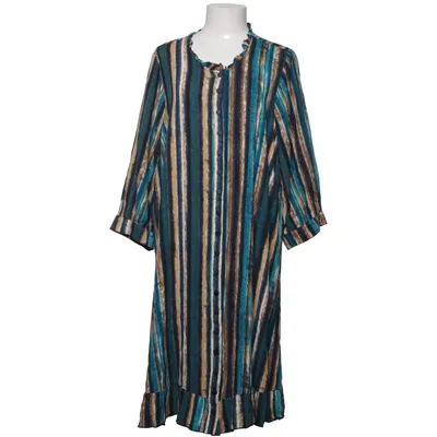 Skjortekjole (Blå, Beige, Flerfarvet) fra Studio Clothing Viscose