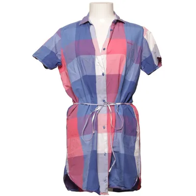 Skjortklänning (Blå, Röd, Vit, Flerfärgad) från Elvine
