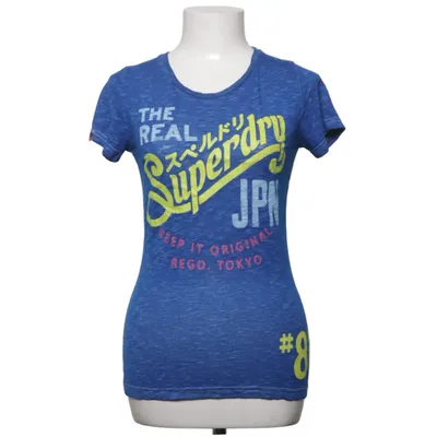 T-shirt (Blau, Mehrfarbig) von Superdry Baumwolle, Polyester