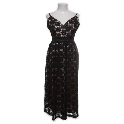 Robe longue (Noir, Beige) de OML Polyester