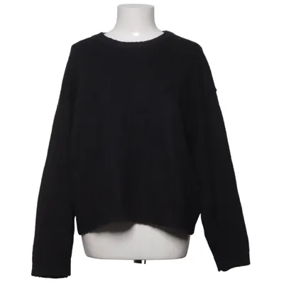 Pull-over (Noir) de NA-KD Acrylique, Laine d'alpaga, Élasthane, Polyamide, Polyester