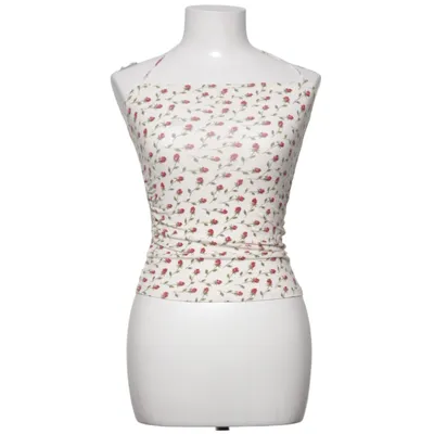 Halter neck top (White, Red, Green) from Reformation Elastane, Lyocell