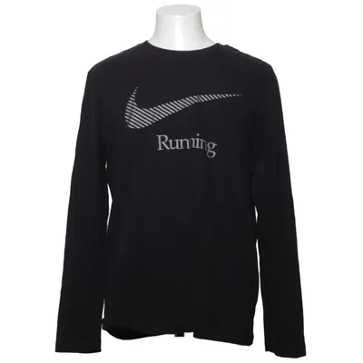 Långärmad t-shirt (Svart) från Nike Bomull, Polyester