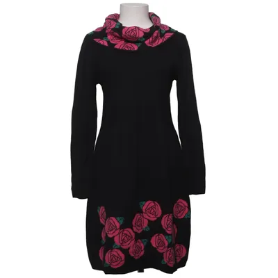 Jurk (Zwart, Roze, Groen) van Derhy Acryl, Angora, Kasjmier, Polyamide, Viscose, Wol