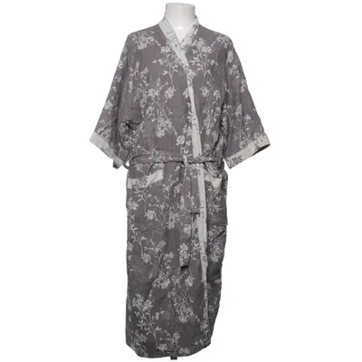 Robe de chambre (Gris, Blanc) Coton