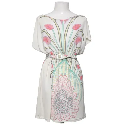 Dress (White, Multicolored) from Orion London Polyester