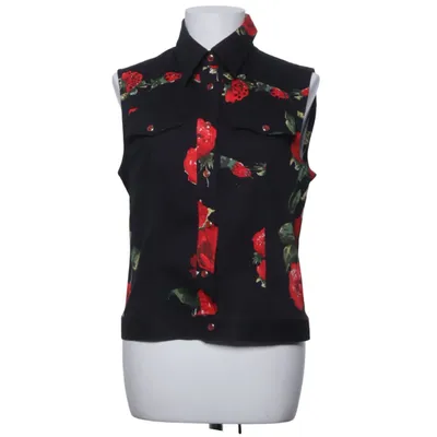 Spijker gilet (Zwart, Rood, Meerkleurig) van Zucchero Katoen, Elastaan