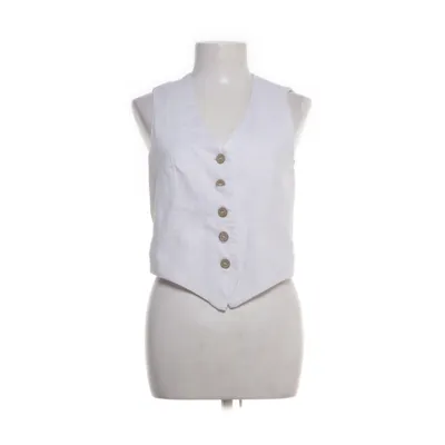 Gilet de costume (Blanc) de Women Lin, Viscose