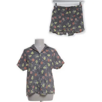 Pyjamasz (Grå, Flerfarvet) fra Uniqlo Bomuld, Elastan, Viscose