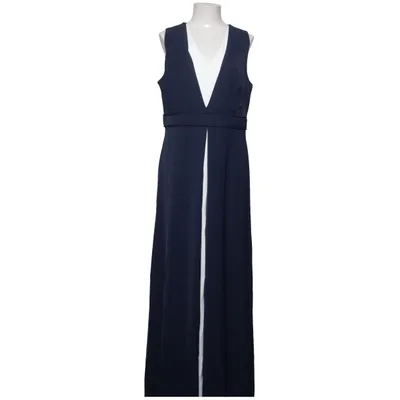 Långklänning (Blå, Vit) från Phase Eight Polyester