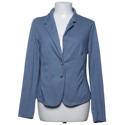 Blazer (Bleu) de Zero Coton, Élasthane, Polyester