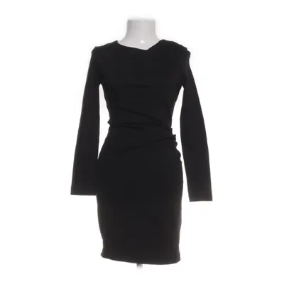 Jurk (Zwart) van Mango Basics Elastaan, Polyester, Viscose