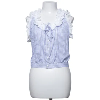 Chemisier Dirndl (Bleu, Blanc) de Claudie Pierlot Coton, Polyester
