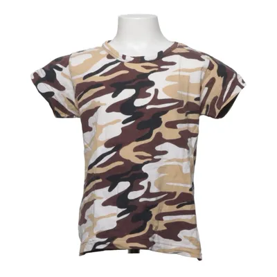T-shirt (Beige, Brun, Sort) fra CCC Bomuld