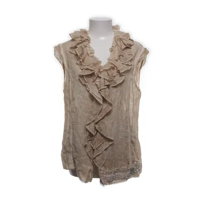 Topp (Beige) från Piro Bomull, Linne, Silke