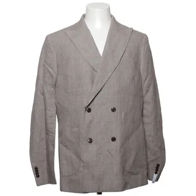 Blazer (Braun) von These Glory Days Leinen, Polyester, Viskose
