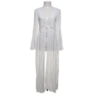 Strandklänning (Vit) från Cupshe Polyester, Viskos