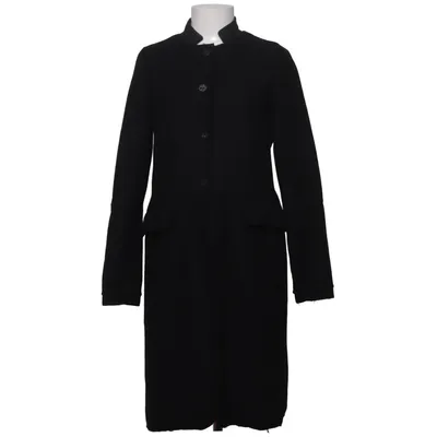 Coat (Black) from KristenseN Du Nord Cashmere, Cotton, Suede