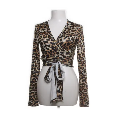 Wikkeltop (Bruin, Zwart, Beige) van Heine Polyester, Elastaan