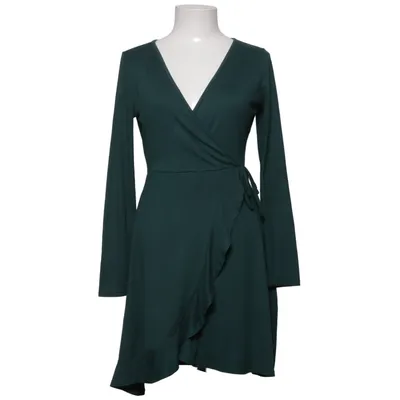 Slå-om-kjole (Grøn) fra Colloseum Elastan, Polyester