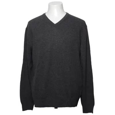 Pullover (Gray) from Andrew James Cashmere, Polyamide, Viscose, Wool
