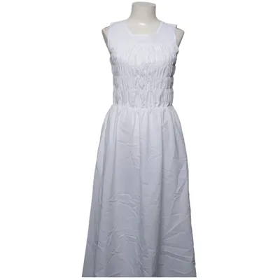 Maxikleid (Weiß) von Soyaconcept Bio-Baumwolle, Recyceltes Polyester