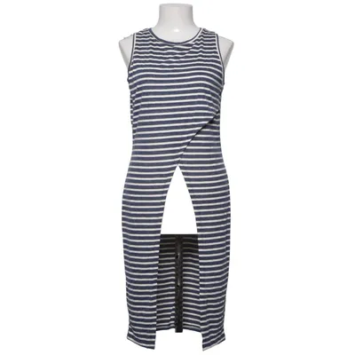 Jurk (Blauw, Wit) van Brave Soul Katoen, Linnen, Polyester