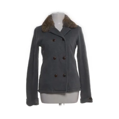 Kavaj (Grå) från Woolrich John Rich&Bros Bomull, Kaninpäls, Pälsimitation, Silke