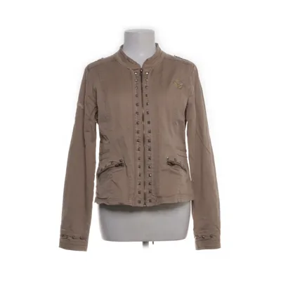 Jacket (Brown) from Cream Cotton, Elastane