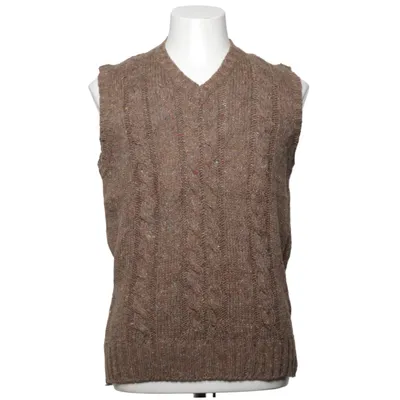 Pull sans manches (Marron, Multicolore) de Campus Acrylique, Laine