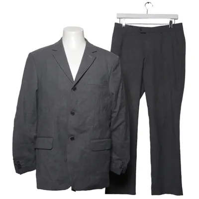 Suit (Gray) from Steel Elastane, Polyester, Viscose, Wool