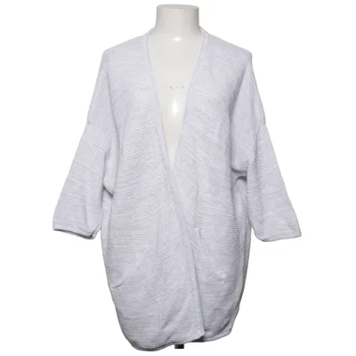 Cardigan (White) from My Blue by Tchibo Acrylic, Organic cotton, Polyamide