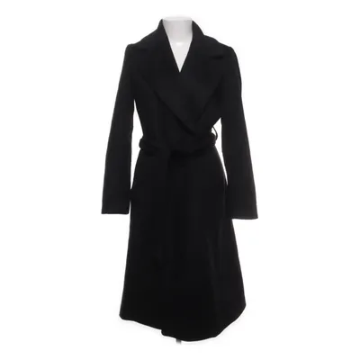 Frakke (Sort) fra H&M Viscose, Polyester, Uld, Akryl, Polyamid