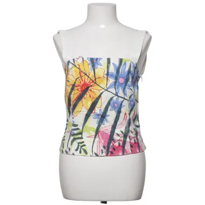 Top (White, Multicolored) from Iris von Arnim Cotton, Elastane