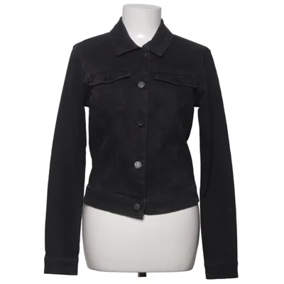 Denim jacket (Black) from Noisy May Cotton, Elastane, Polyester