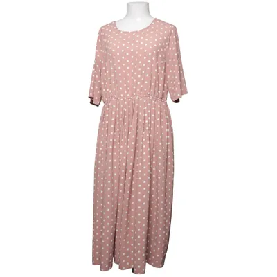 Maxikjole (Beige, Hvid) fra Happy Holly Polyester