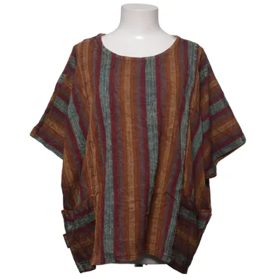 Top (Red, Brown, Multicolored) from Guru Shop Cotton