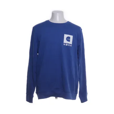 Collegetröja (Blå) från Sol’s Ekologisk bomull, Återvunnen polyester
