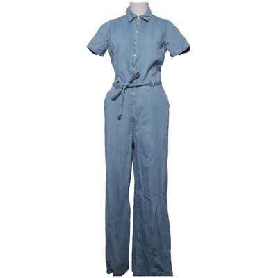 Byxdress (Blå) från Object Elastan, Ekologisk bomull, Polyester