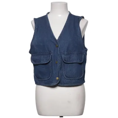 Spijker gilet (Blauw)