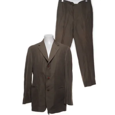 Kostym (Beige) från Cerruti 1881 Kupro, Linne, Silke, Viskos