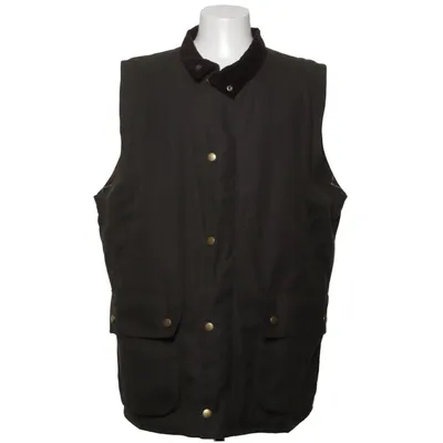 Gilet d'extérieur (Vert) de Barbour Coton, Cuir, Polyester recyclé