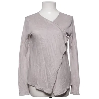 Cardigan (Beige, Grijs) van Majestic Filatures Linnen