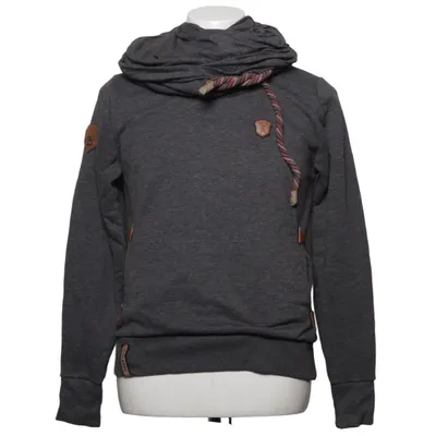 Sweat à capuche (Gris) de Naketano Coton, Polyester