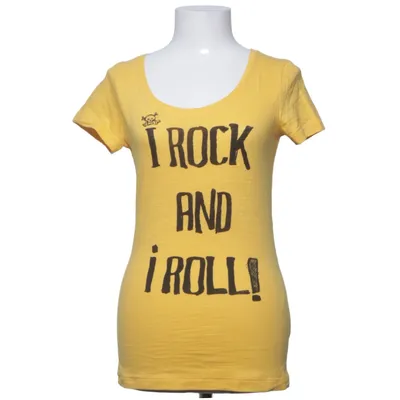 T-shirt (Gul) fra Blend Collection Bomuld