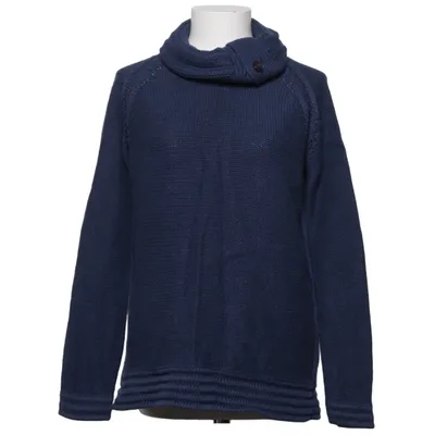 Pul à col roulé (Bleu) de Henri Lloyd Angora, Cachemire, Coton, Polyamide, Viscose